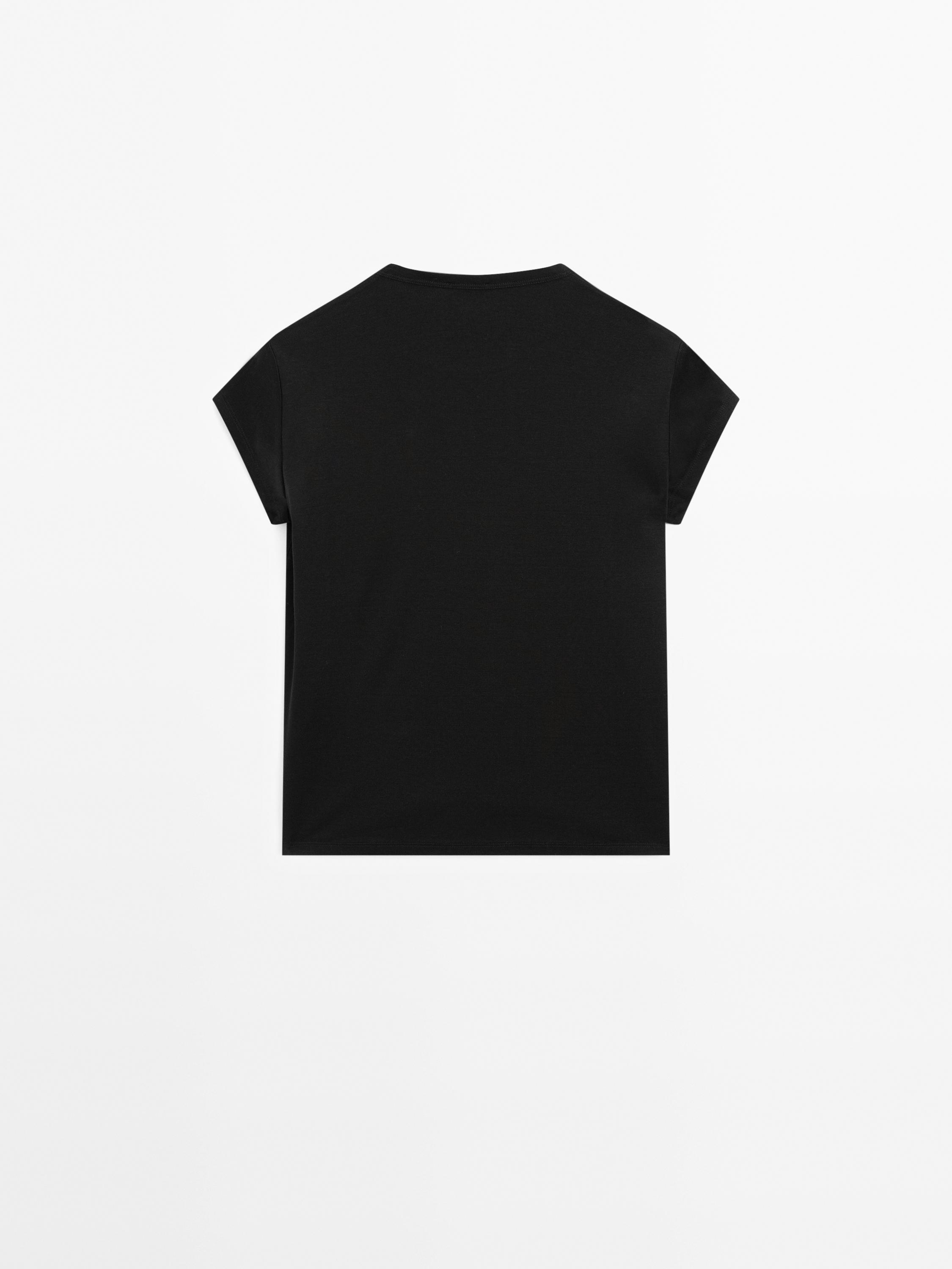 100% mercerised cotton short sleeve T-shirt